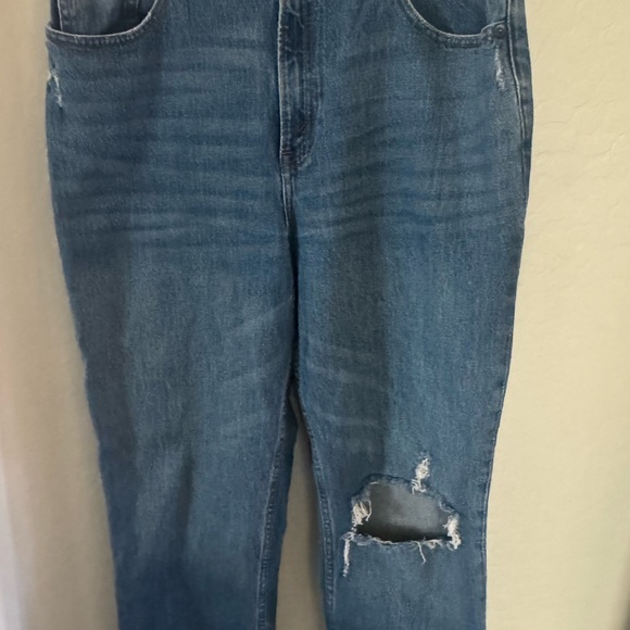 Abercrombie and Fitch 90’s Straight ultra High Rise Curve Love Jeans Size 31 - Picture 3 of 6